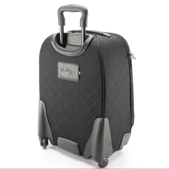 Vera Bradley, small quilted, rolling luggage - Picture 2 of 4